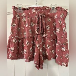 Floral Flowy Shorts